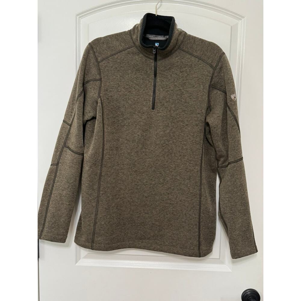 Kuhl Revel 1/4 Zip Men's Size S Brown